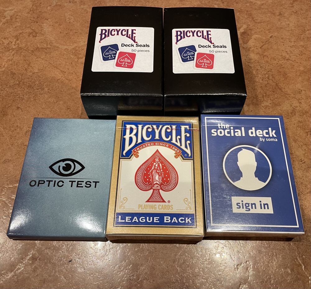 Vision + social deck + jeu + deck seals 