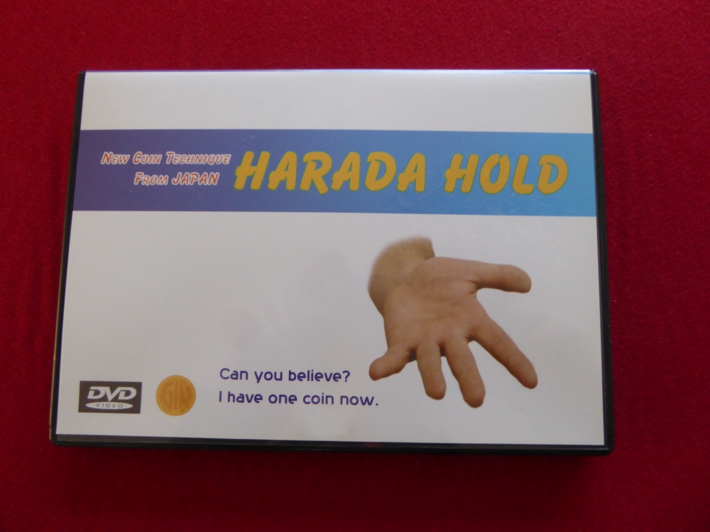 dvd magie des pièces HARADA HOLD 