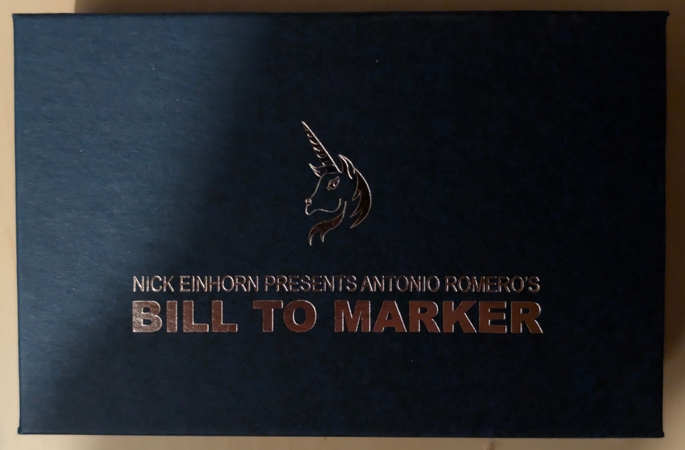 Bill to Marker de Nicholas Einhorn