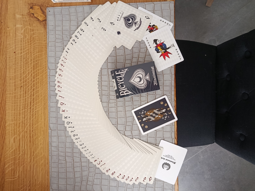 Jeu de carte bicycle illusioniste édition limitée 