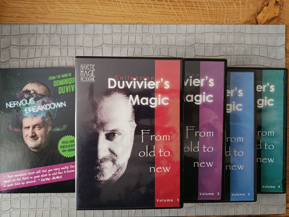 DVD from old to 1-2-3-4 new by Dominique Duvivier 