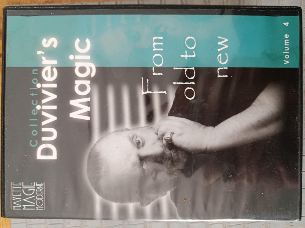 DVD from old to 1-2-3-4 new by Dominique Duvivier 