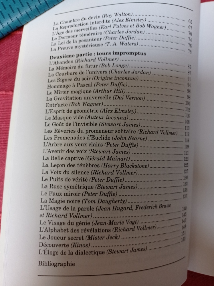 Tours de cartes automatiques - tome 6