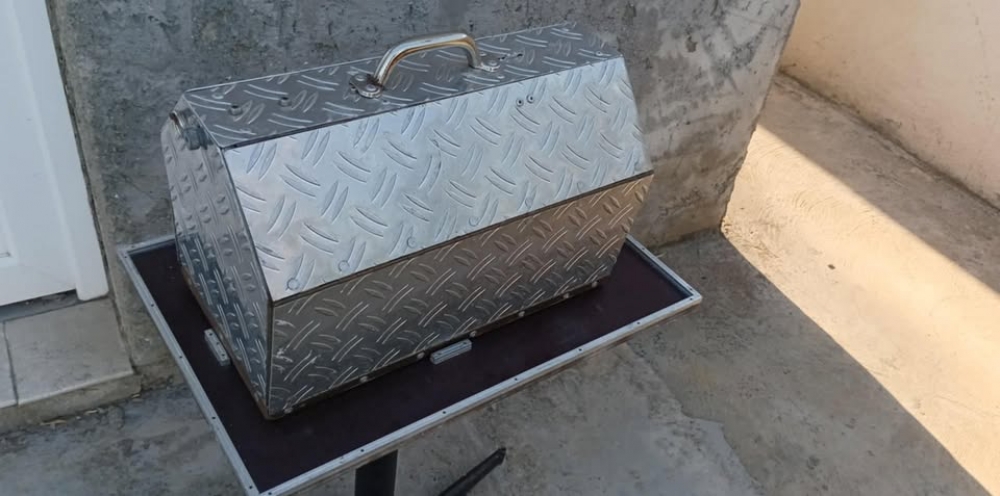 La chaussure brulée (fabrication Christian cecile)