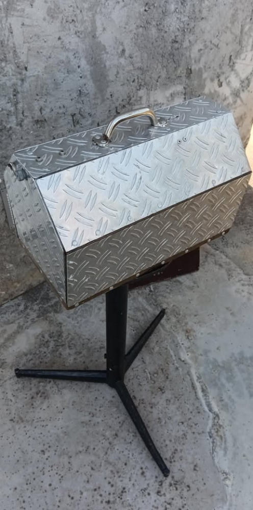 La chaussure brulée (fabrication Christian cecile)