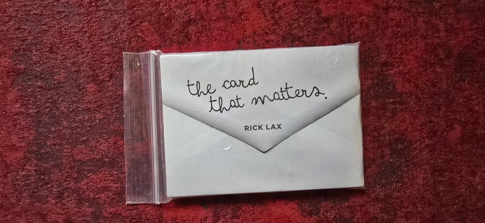 THE CARD THAT MATTERS