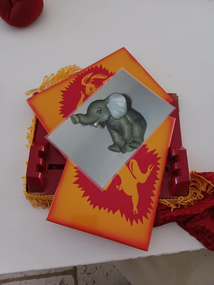 Elephant vanish (backstage)