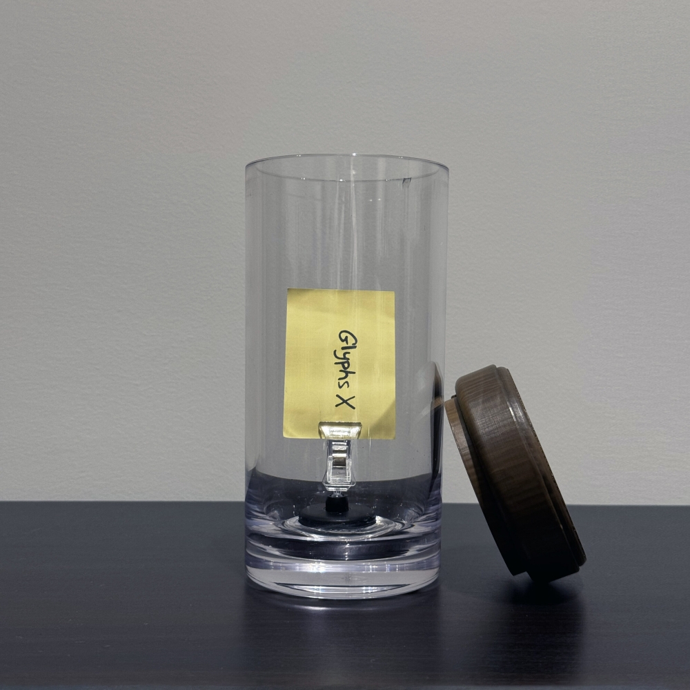 Glyphs jar