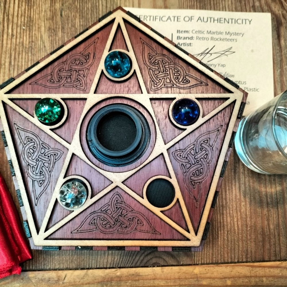 Celtic Marble Mystery (édition artisanale en bois précieux) 