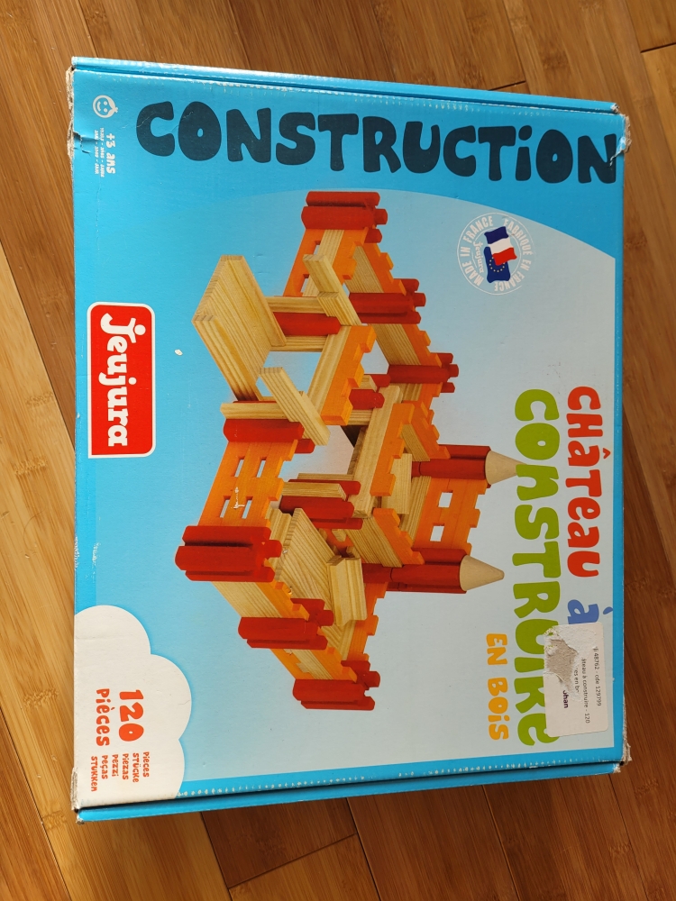 Jeu Jura Château à construire en bois