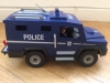 Camion de police Playmobil + 2 policiers Playmobil
