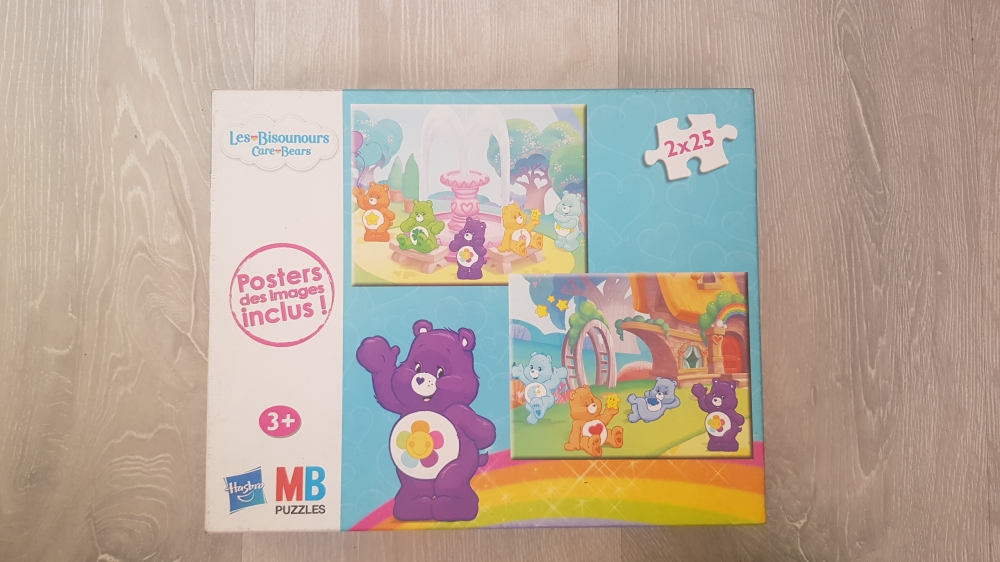 Puzzles (x2) Bisounours avec posters modèles