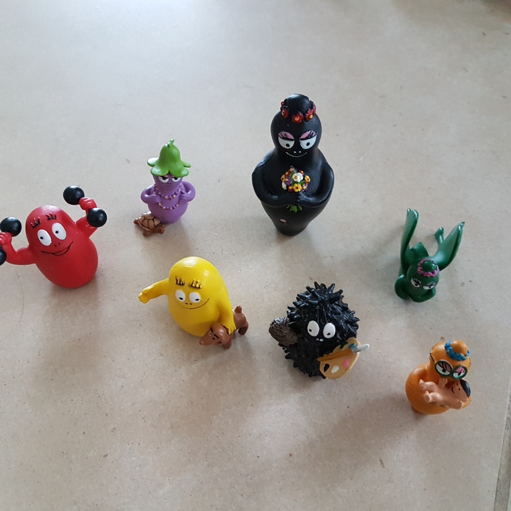 Lot de figurines Barbapapa 