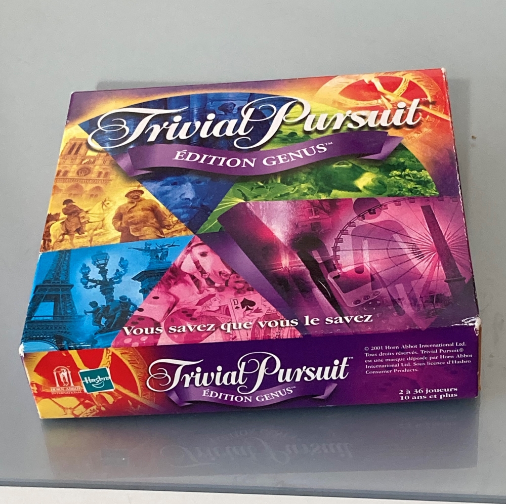 Trivial Pursuit Edition Genius format voyage
