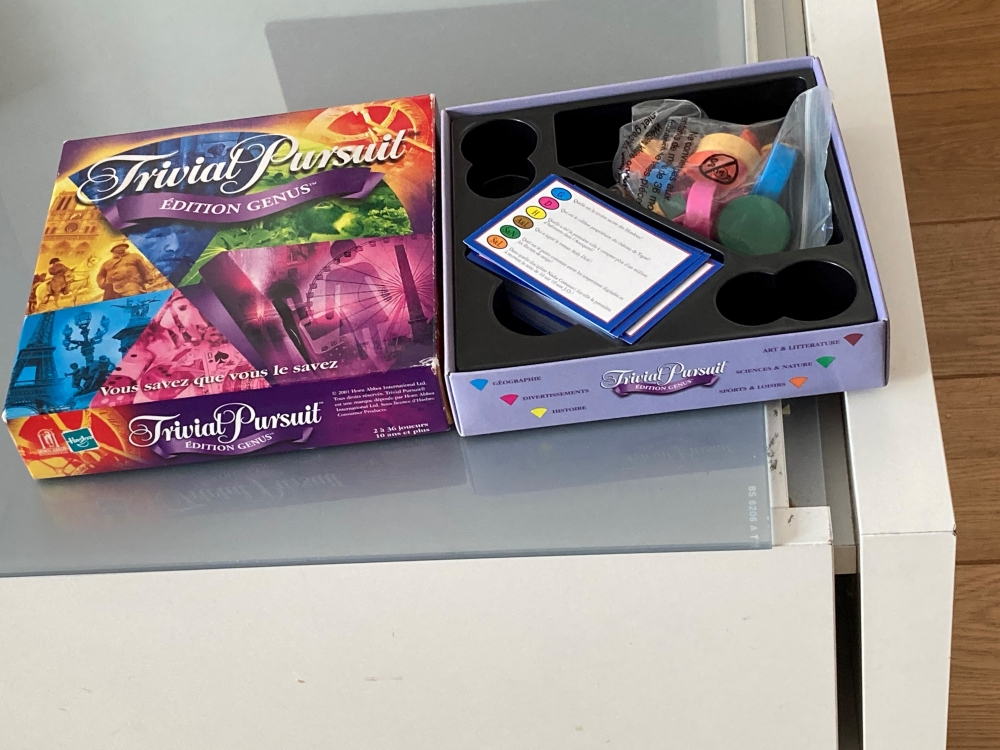 Trivial Pursuit Edition Genius format voyage