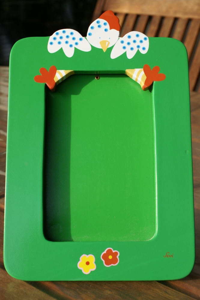 Cadre à photo enfant en bois 