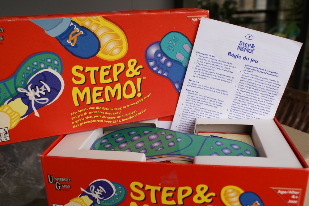 Step Mémo : le jeu de société rigolo !