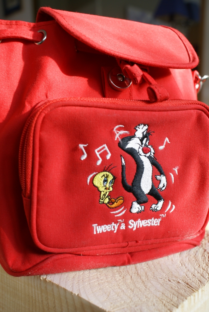 Petit sac à dos \"Titi & Gros minet\"  multi poches