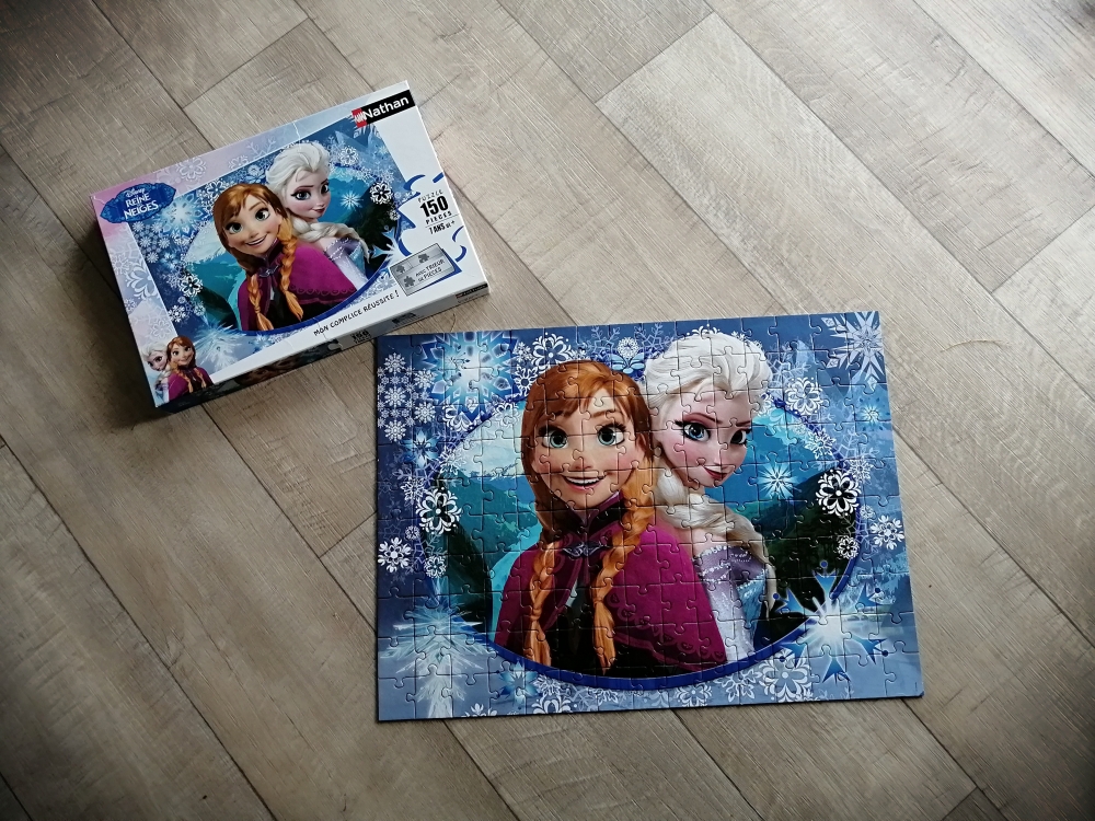 Puzzle reine des neiges 150 pieces 