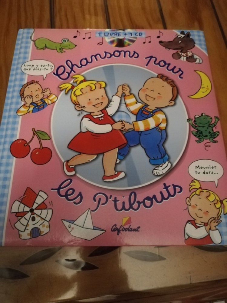 Livre de comptines avec son CD