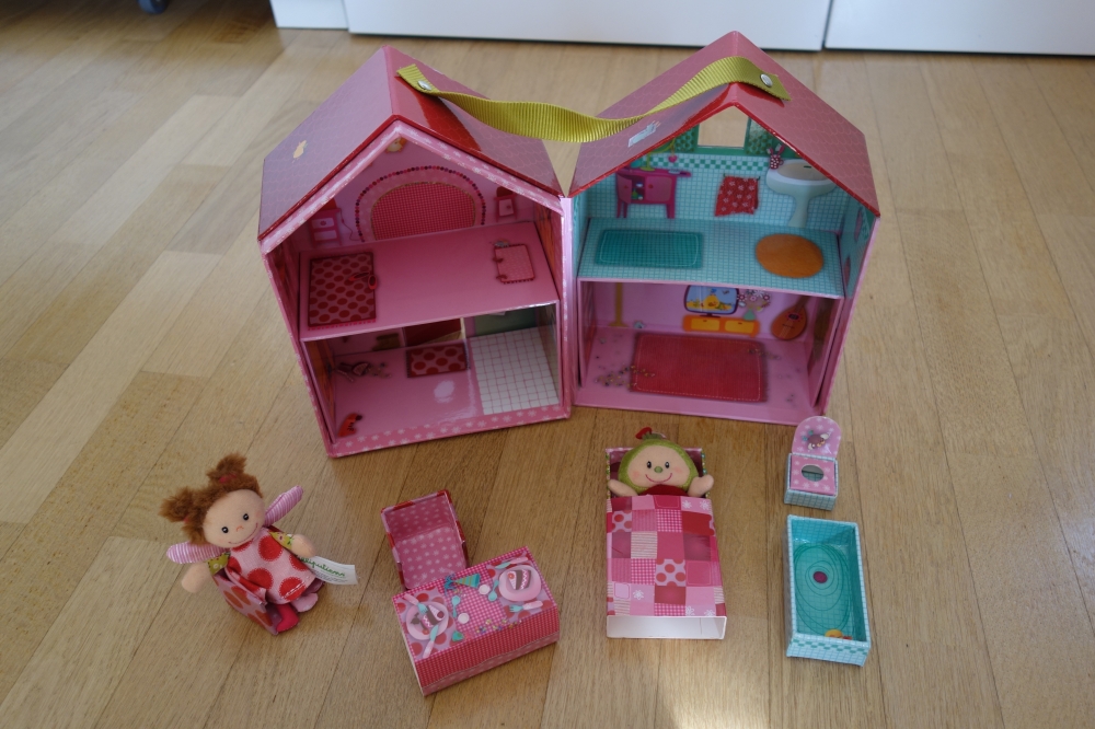 Maison de poupées transportable Lilliputiens 