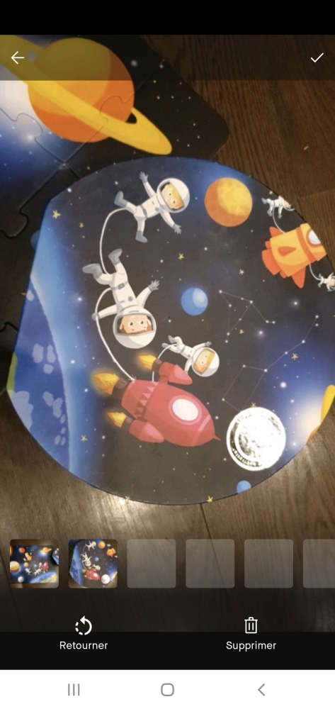 Puzzle géant Espace Djeco