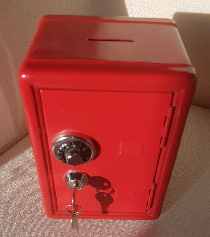 Tirelire coffre-fort 