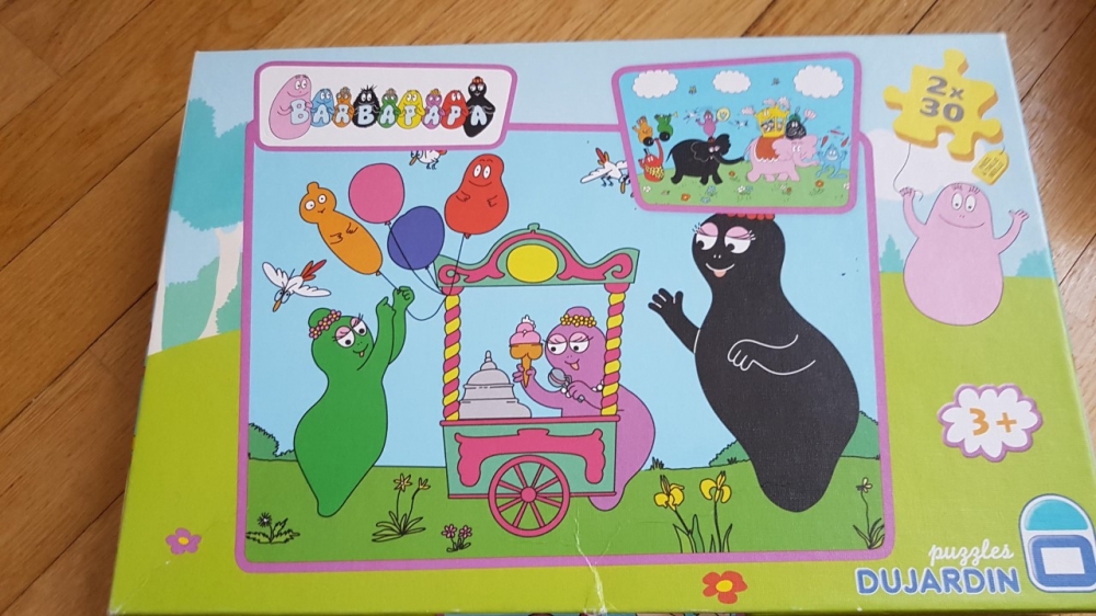 Puzzle Barbapapa