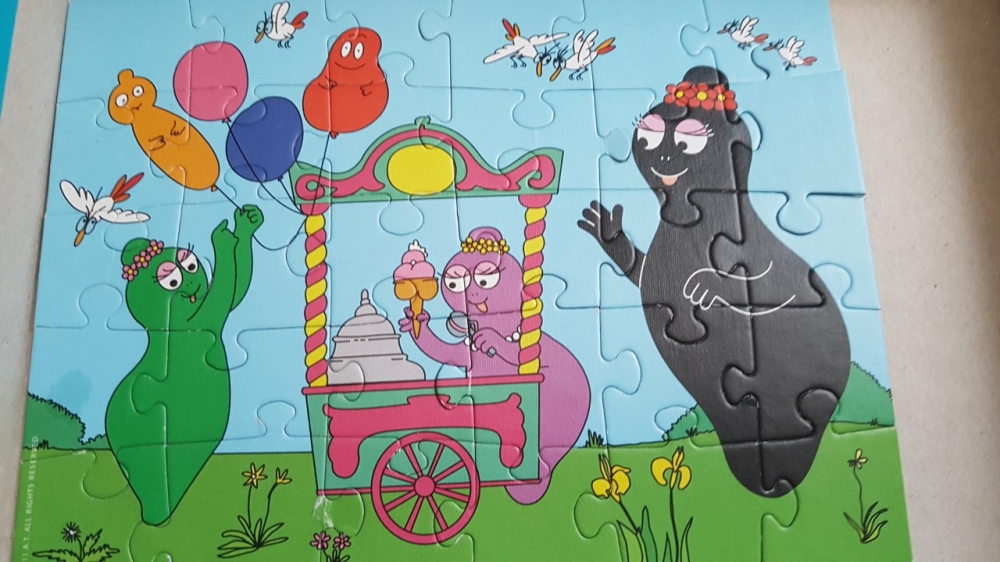 Puzzle Barbapapa