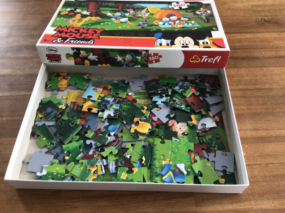 Puzzle Disney Cars 4 en 1