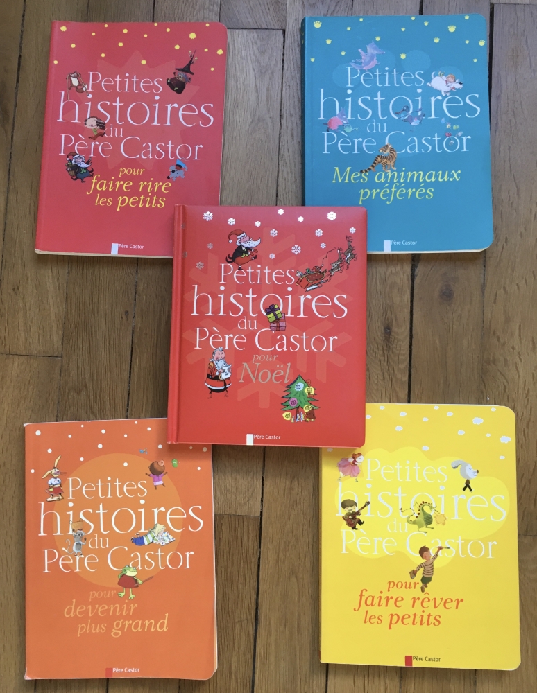 Les recueils de contes du Père Castor
