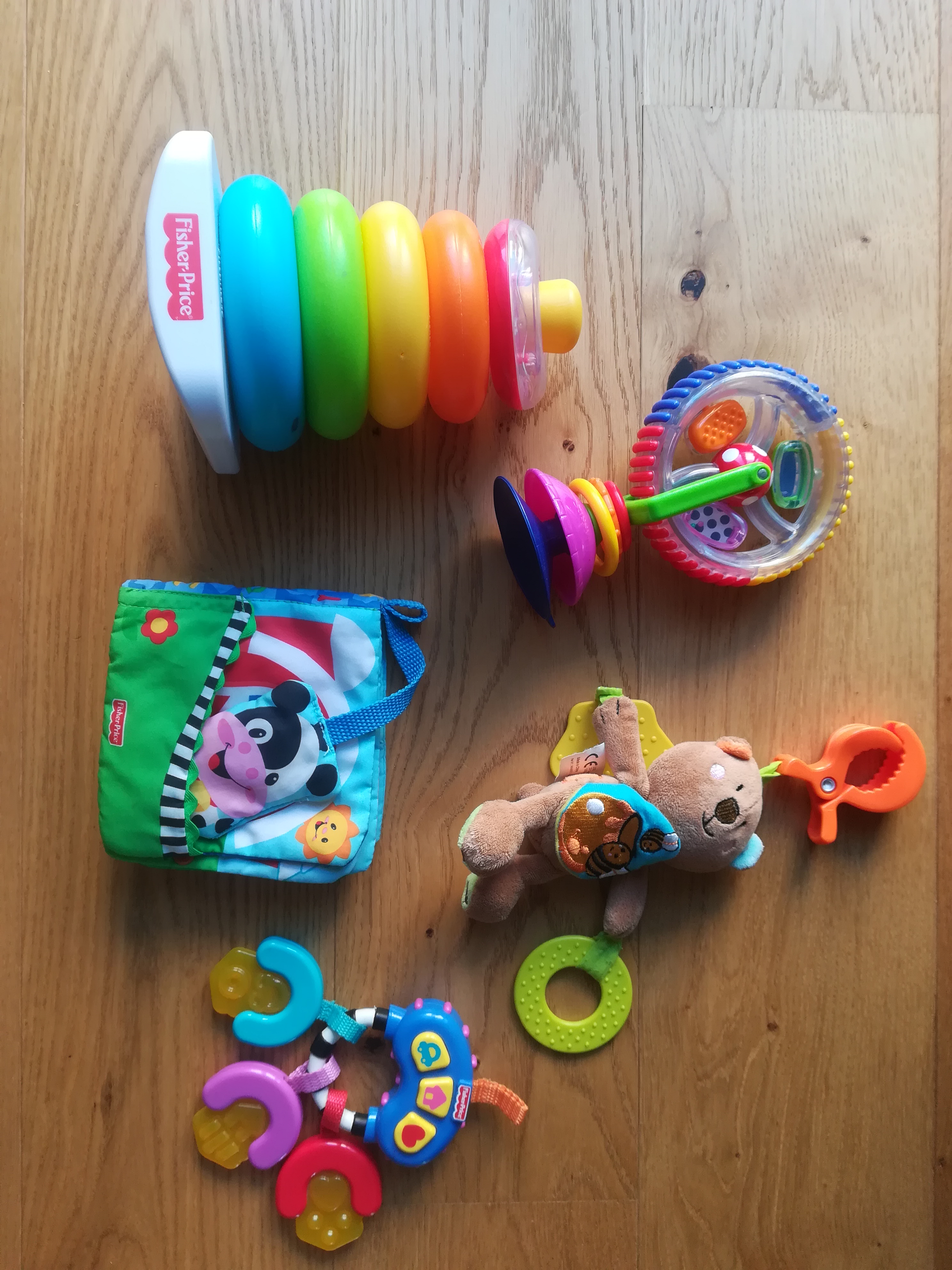 Lot De 5 Jouets D Eveil Pour Bebe En Tres Bon Etat