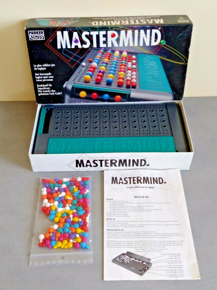 Mastermind Vintage Complet En Bon État - Marque Parker -  Master Mind