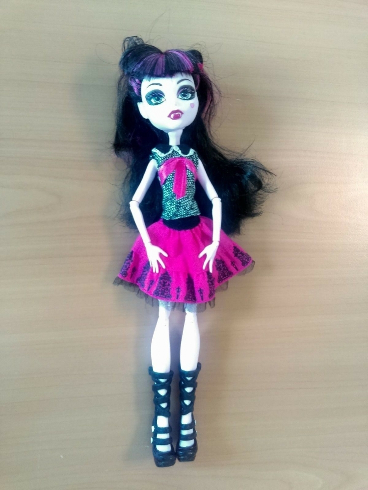 RARE MONSTER HIGH DRACULAURA PICTURE 2013 MATTEL NRFB - TBE