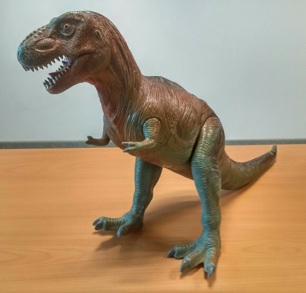 GRAND TYRANNOSAURUS T-Rex 13\" Toy Dinosaur #1090 / Jurassic Dinosaure 