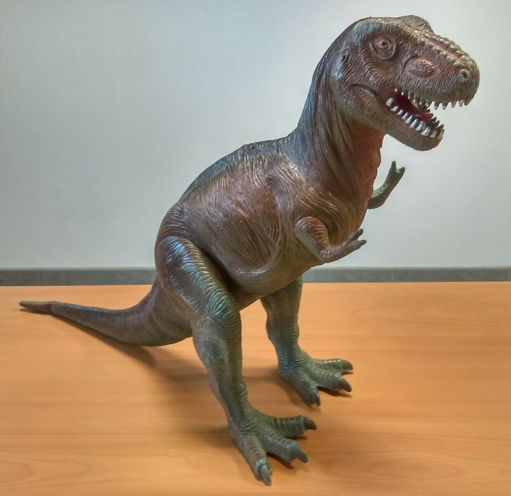 GRAND TYRANNOSAURUS T-Rex 13\" Toy Dinosaur #1090 / Jurassic Dinosaure 