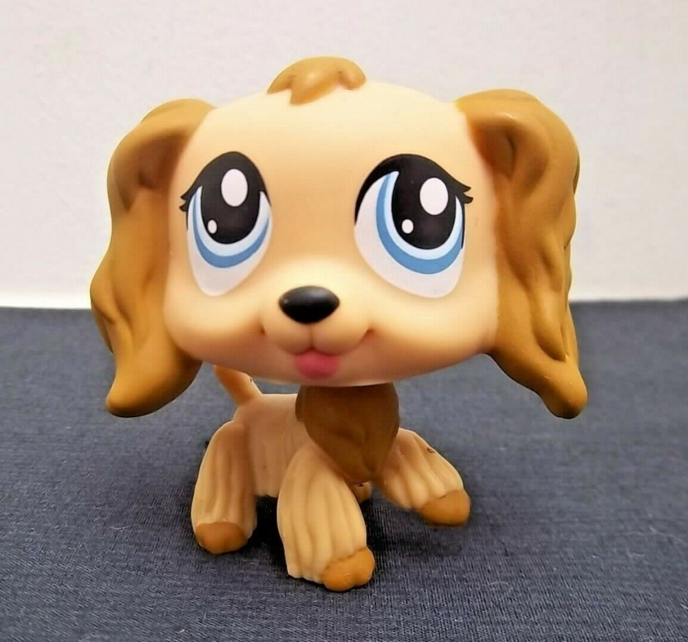 Authentic Littlest Petshop LPS 1318 / Chien Epagneul Cocker / Pet Shop / TBE