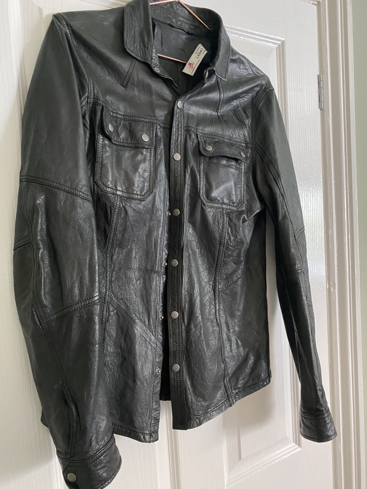 label lab leather jacket