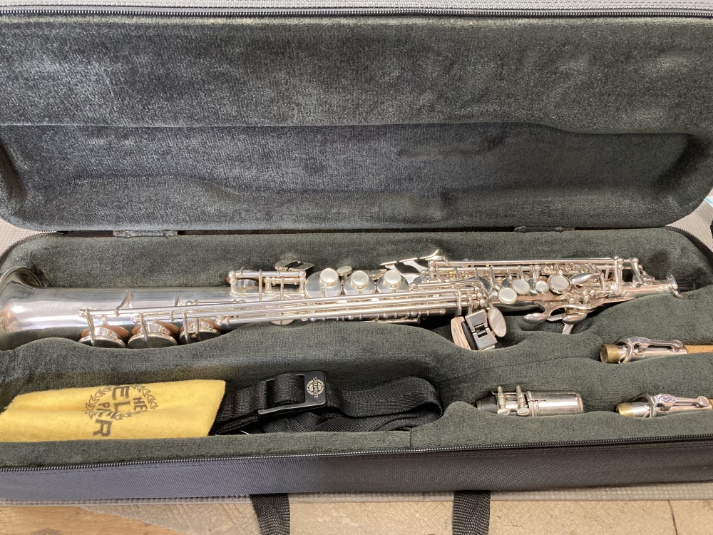 Saxophone soprano Selmer Super Action 80 Série III Modèle argenté