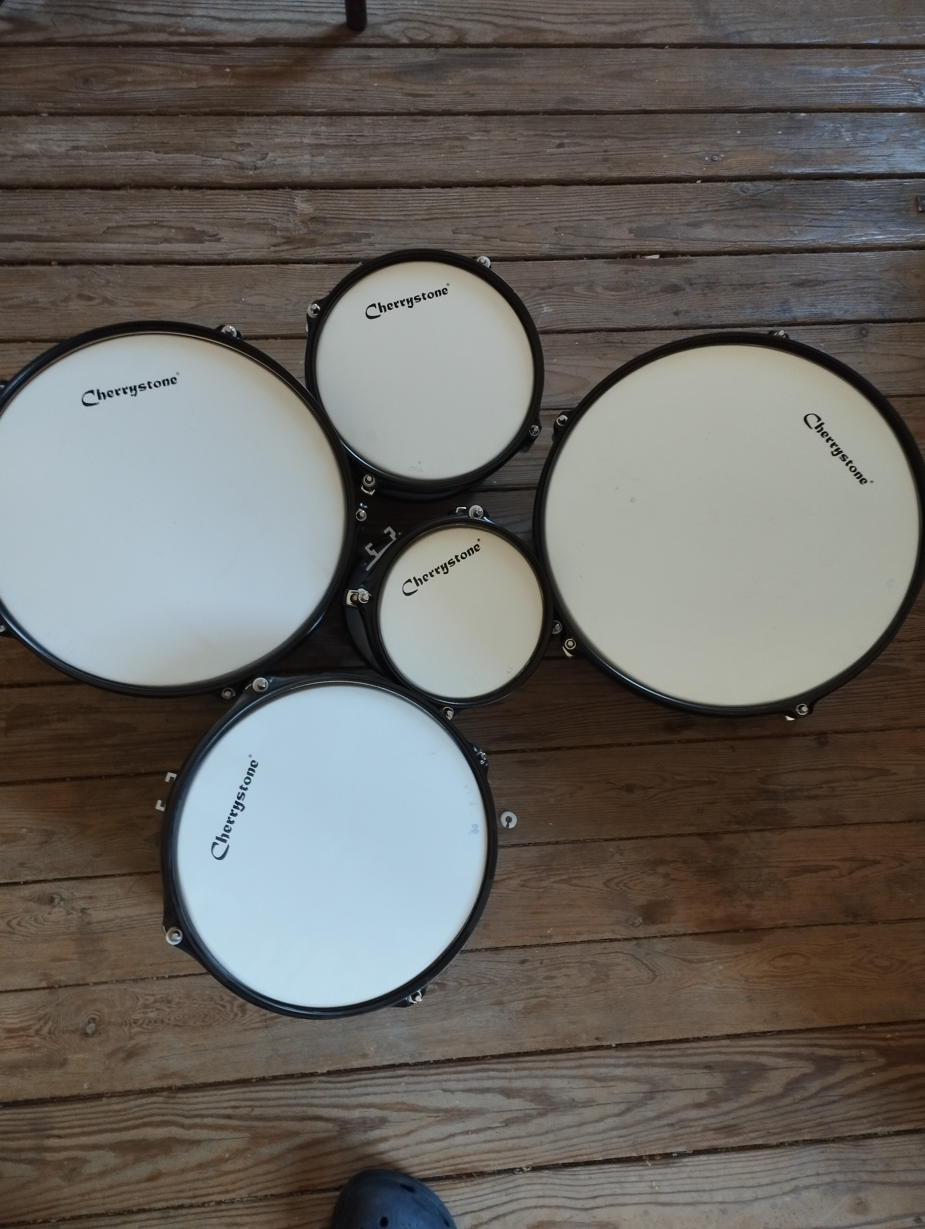 Multi toms Cherrystone 5 fûts Très bon état -  reconditionné disponible sur Zic Ethic