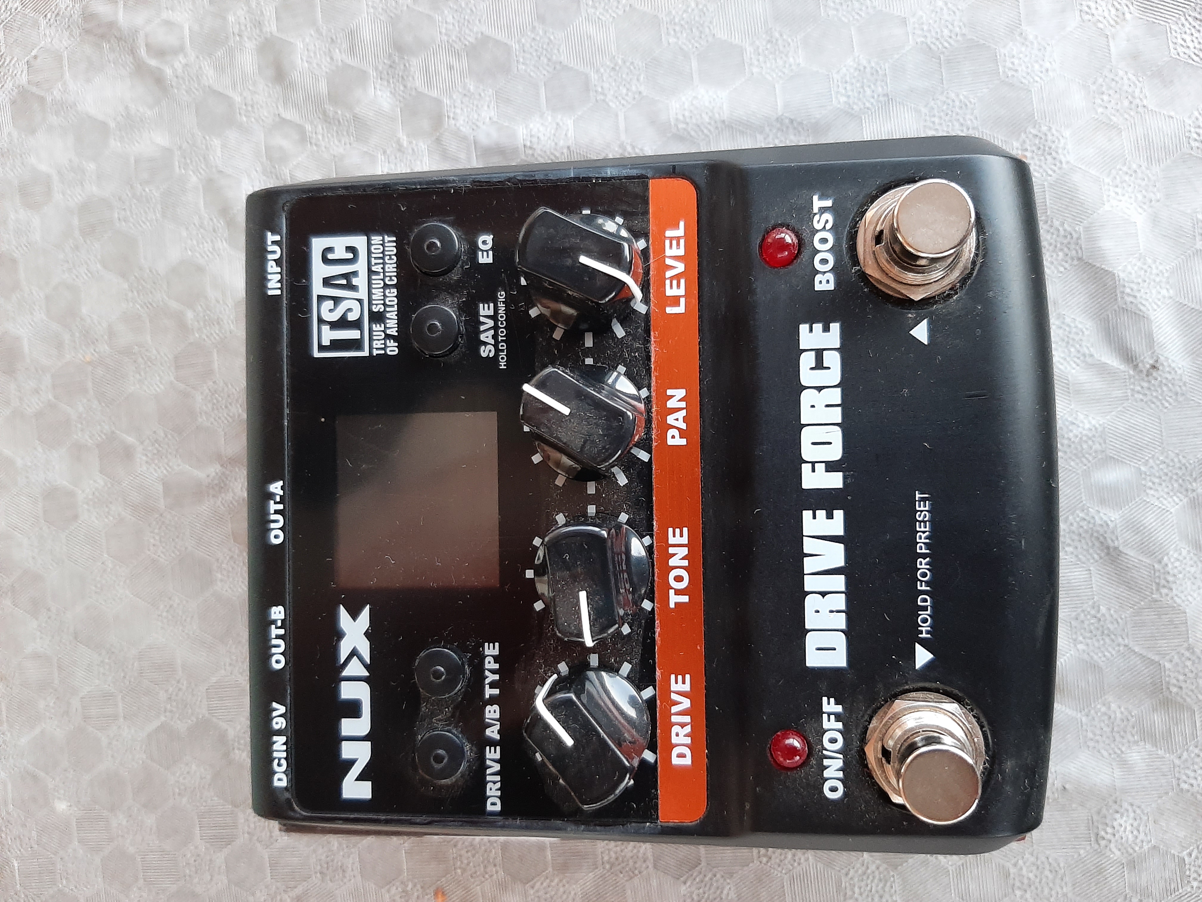 Pédale De Distorsion Pour Guitare électrique - Compacte, Multi-effets, Design Vintage En Alliage D'aluminium