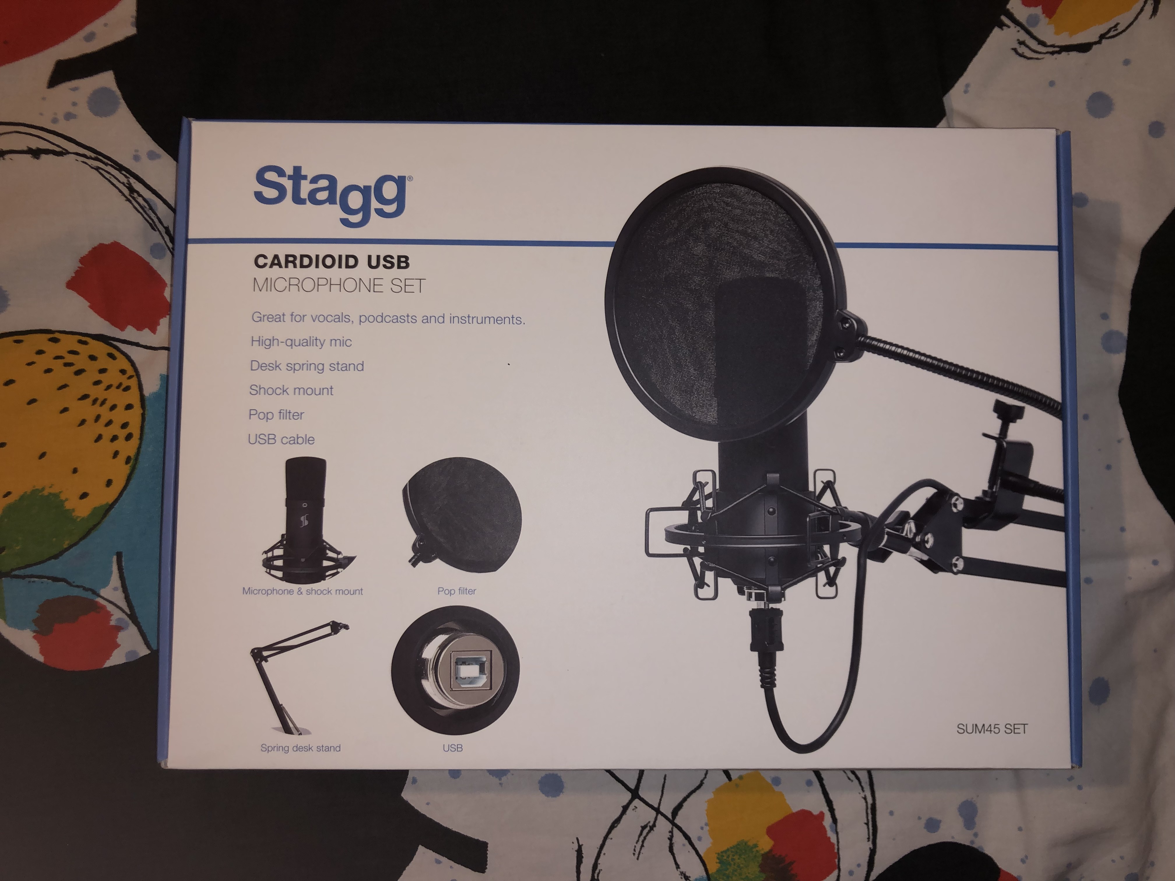 Micro Stagg SUM45 set Très bon état -  reconditionné disponible sur Zic Ethic