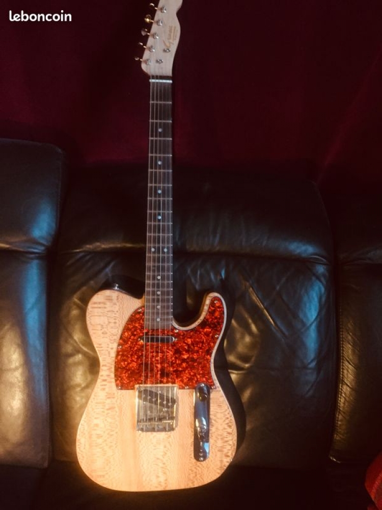 Pont Telecaster Guitare Électrique - Micro Simple Bobinage, Noir Métal - Pièce De Rechange & Upgrade