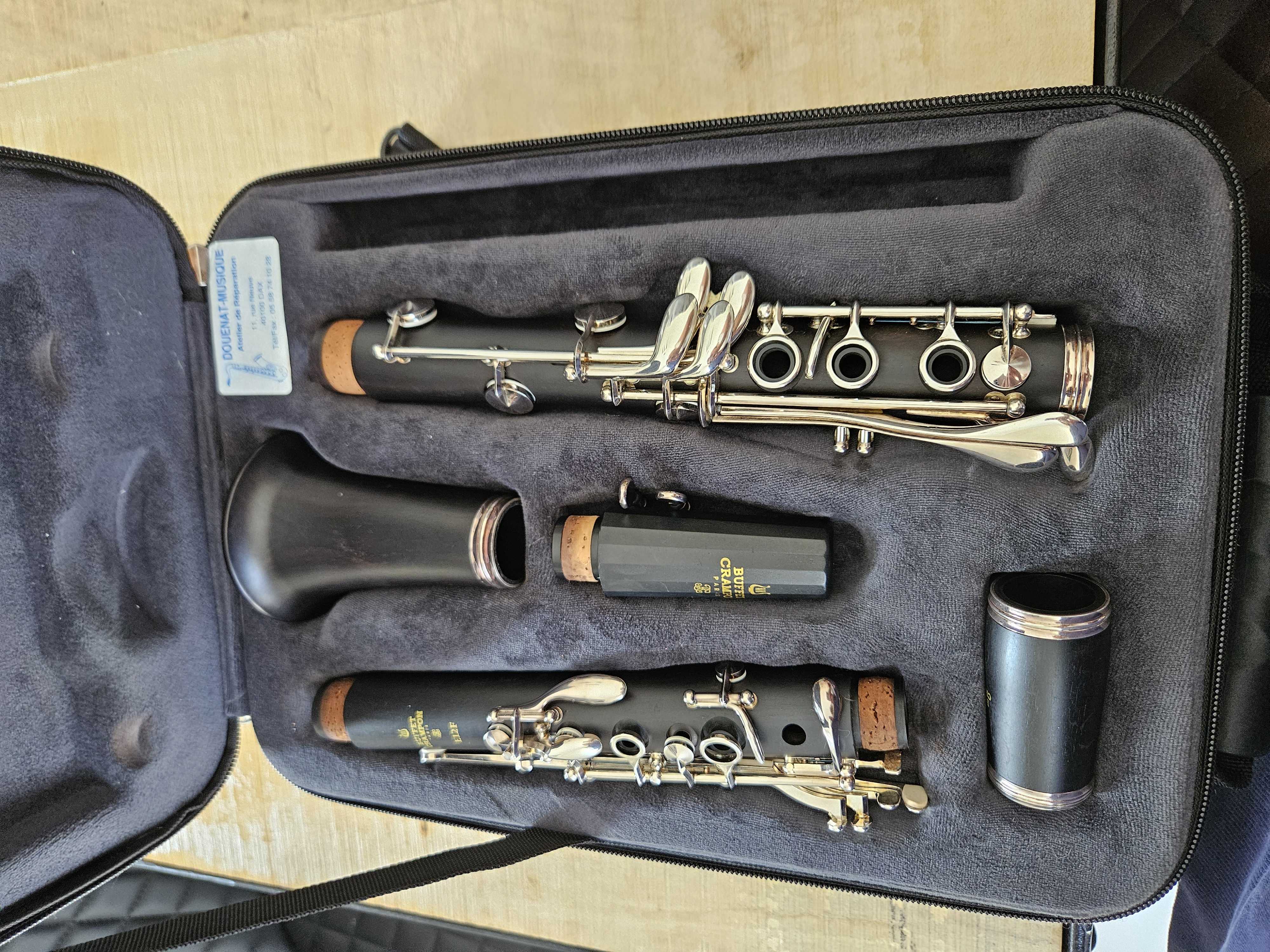 Clarinette Buffet Crampon E12F Très bon état -  reconditionné disponible sur Zic Ethic