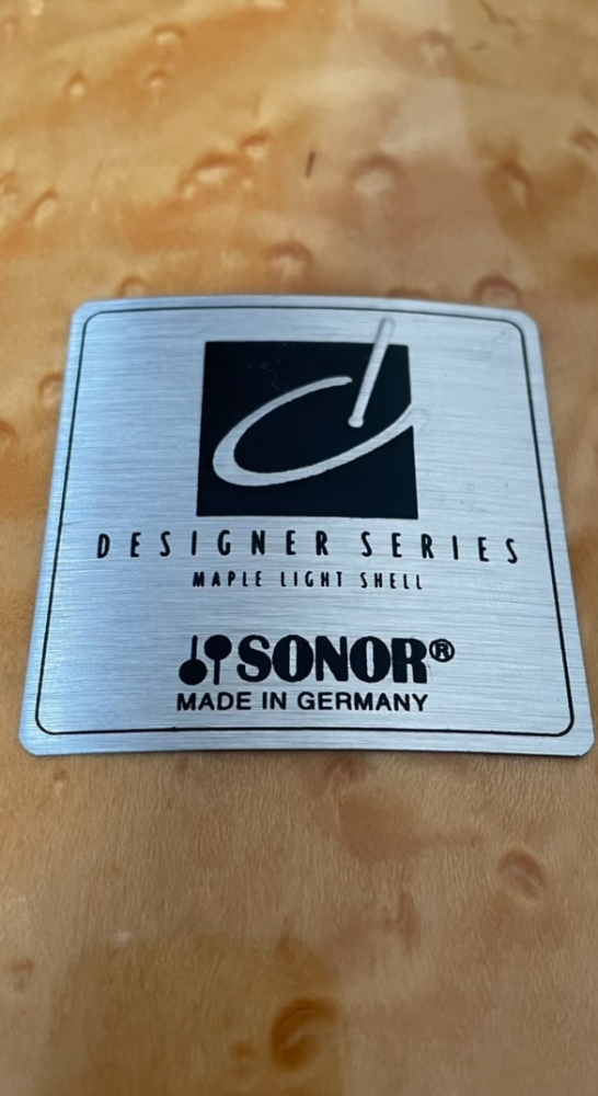 Batterie acoustique Sonor Designer Series natural maple