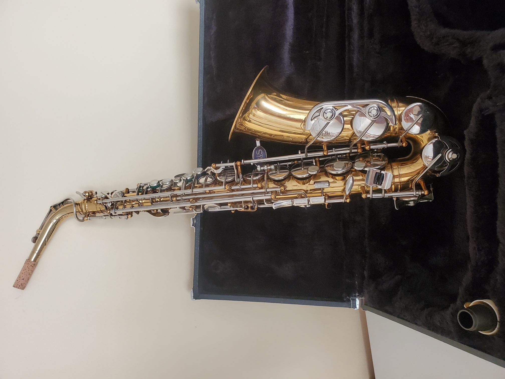 Saxophone alto B&S Blue Label occasion