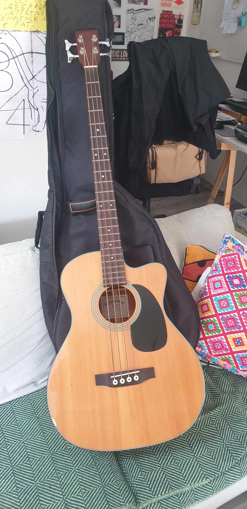 Basse Sigma Guitar BMC-1STE Très bon état -  reconditionné disponible sur Zic Ethic