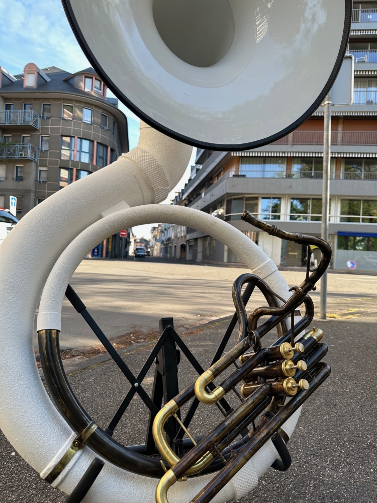 Soubassophone Conn 36K customisé