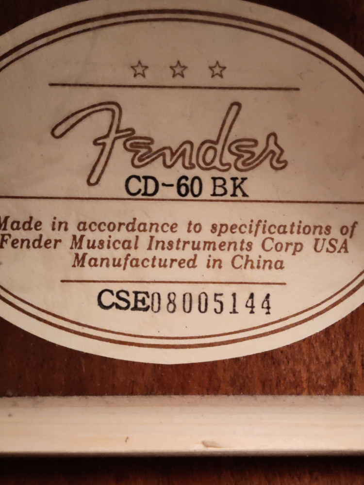 Guitarde Fender avec accessoires