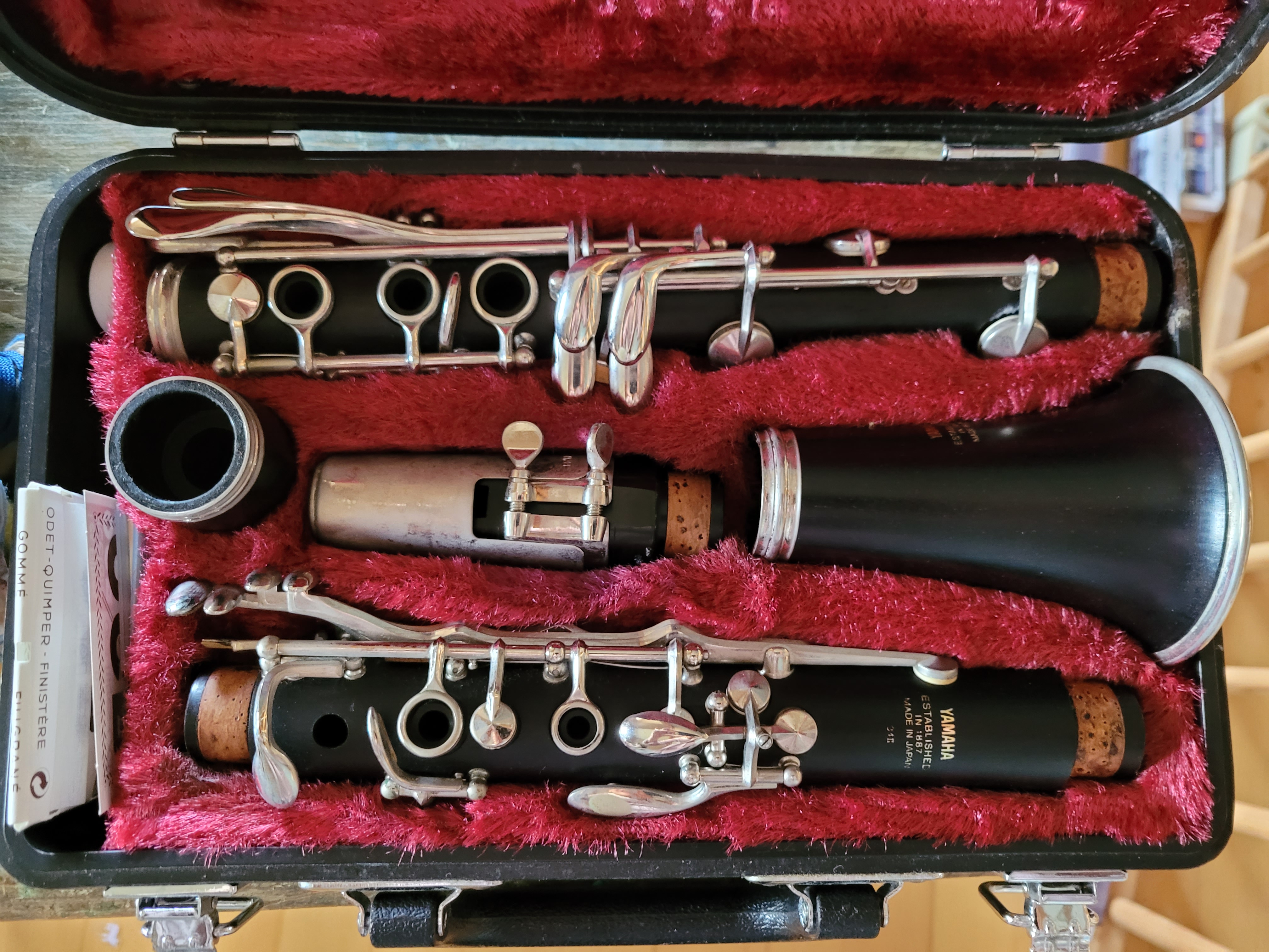 Clarinette Yamaha YCL-34II Bon état -  reconditionné disponible sur Zic Ethic